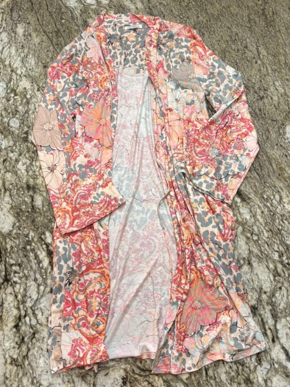 Johnny Was Printed Robe *No Waist Tie